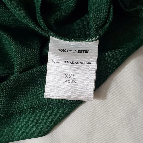 Black Hills State University BHSU Ladies Polo Shirt XXL Green South Dakota - Picture 3 of 7